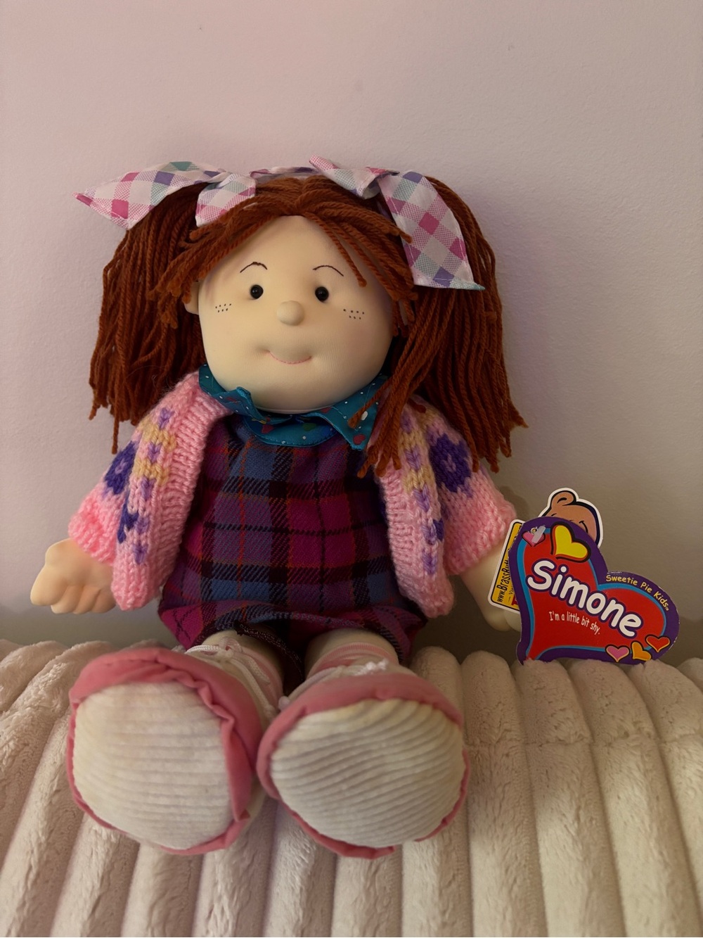 Sweetie Pie Kids Simone Plush Doll 2002 Vintage